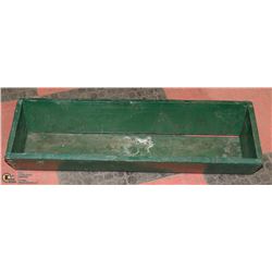 32" GREEN WOOD OUTDOOR PLANTER