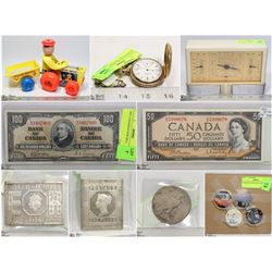 FEATURED COINS AND SHOWCASE COLLECTIBLES