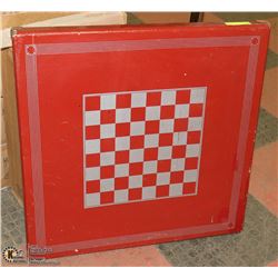 VINTAGE FOLDING CARD / GAME TABLE, 30 X 30