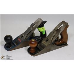 2 WOOD PLANES, STANLEY & A SHELTOW