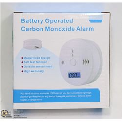NEW CARBON MONOXIDE ALARM