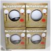 Image 1 : CASE OF 4 SOLAR GLOBE DECORATIVE LIGHTS