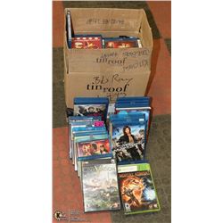 BLU-RAY MOVIES, BOXED ASSORTED COLLECTION