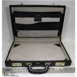 PIERRE CARDIN BRIEFCASE, HARDSHELL, LOCKABLE