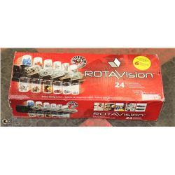 NEW 24 COMPARTMENT ROTA-BIN