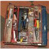 Image 1 : METAL TOOLBOX FULL OF TOOLS