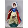 Image 1 : SNOWWHITE CHRISTMAS FIGURE WITH MOVEMENT AND