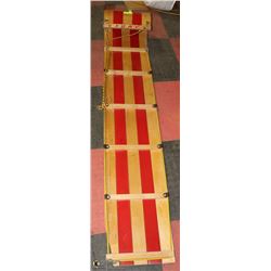 VINTAGE FURY TOBBOGAN, HAS SOME DAMAGE TO BOTTOM