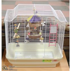 BIRD CAGE (PLASTIC AND METAL)