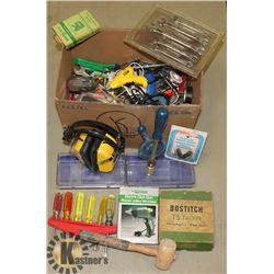 ASSORTED LOT OF HANDTOOLS