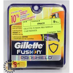 GILETTE FUSION PRO SHIELD CARTRIDGES