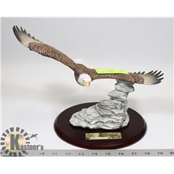 "HOUR OF POWER" EAGLE STATUE BY MICHAEL MAIDEN