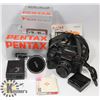 Image 1 : PENTAX SF1 35 MM CAMERA WITH ADDITIONAL LENSES,