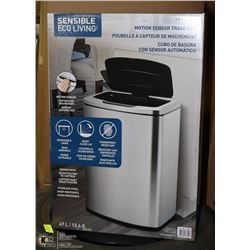 NEW 47L MOTION SENSOR TRASH CAN SENSIBLE ECO