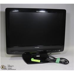 TOSHIBA 19" LCD/TV/DVD COMBO PLAYER