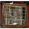 Image 1 : WIRE RACK STORAGE ORGANIZERS- BOX LOT