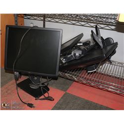 LOT OF 3 DELL 19" SCREEN