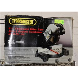 TRADEMASTER 81/4 COMPOUND MITRE SAW