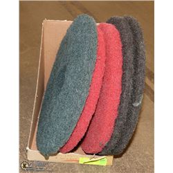 12" FLOOR CLEANING PADS (5PCS IN A BOX)