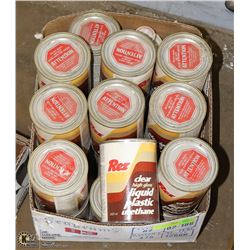 19 CANS HIGH GLOSS URETHANE