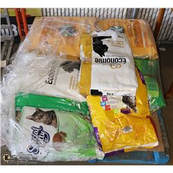 SMALL PALLET OF PET FOOD
