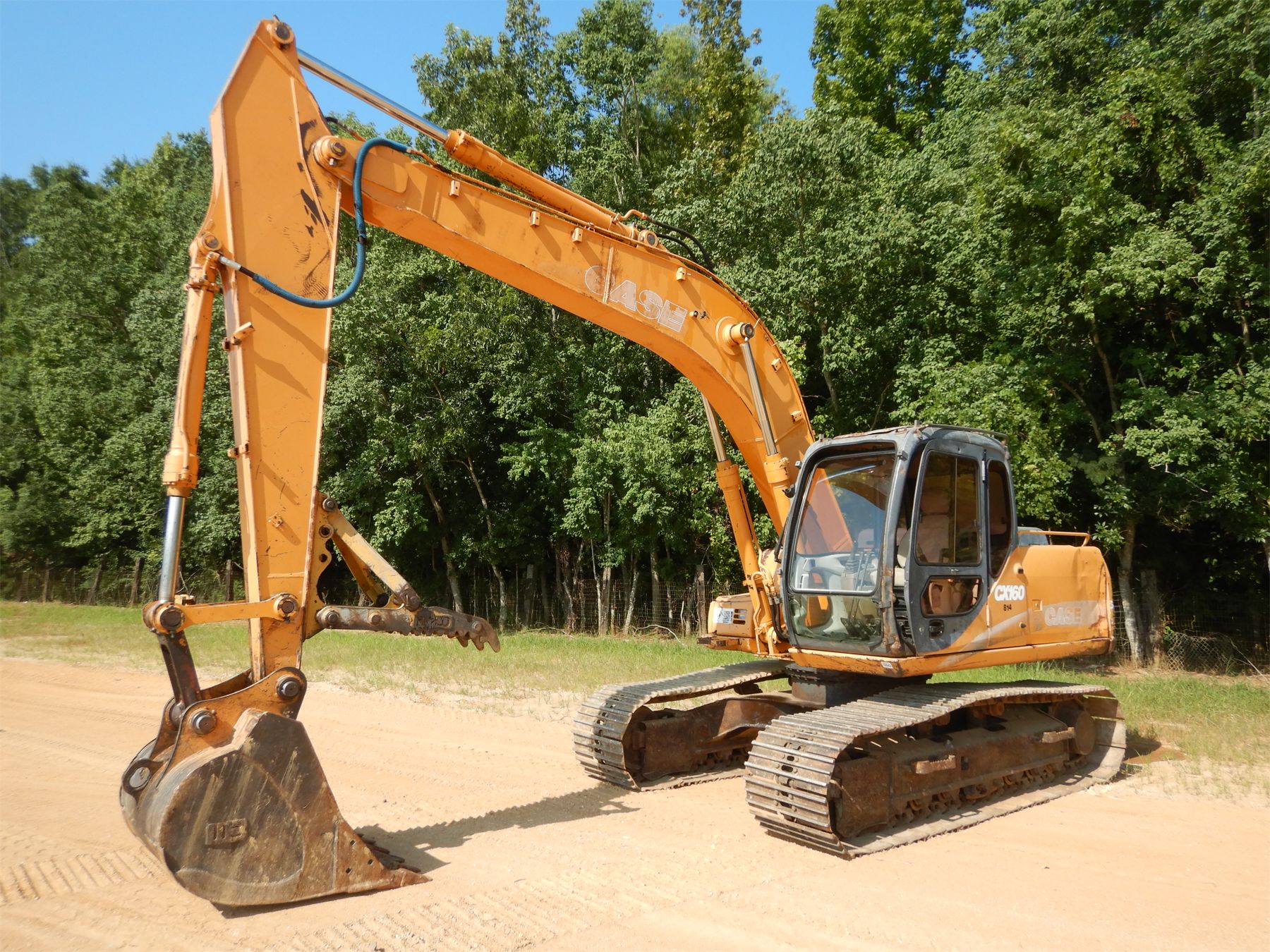 2005 CASE CX160 Excavator J.M. Wood Auction Company, Inc.