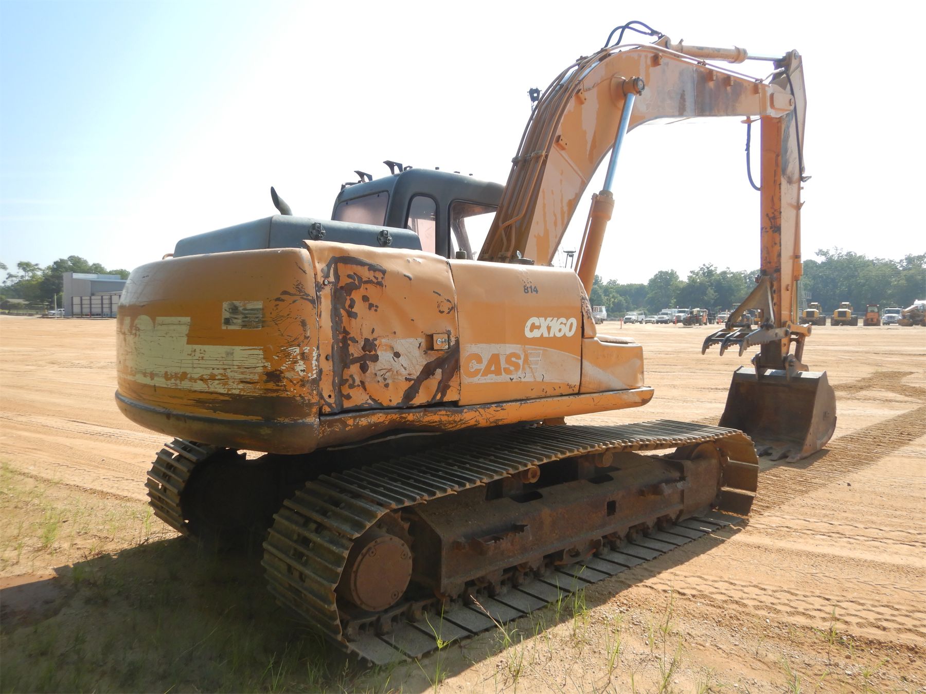 2005 CASE CX160 Excavator J.M. Wood Auction Company, Inc.