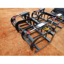 68" GRAPPLE RAKE Skid Steer Attachment