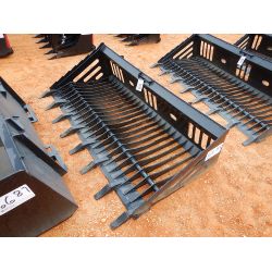 80" ROCK BUCKET Skid Steer Attachment