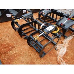 60" GRAPPLE RAKE Skid Steer Attachment