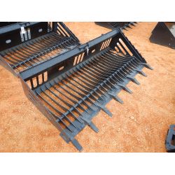 84" ROCK BUCKET Skid Steer Attachment