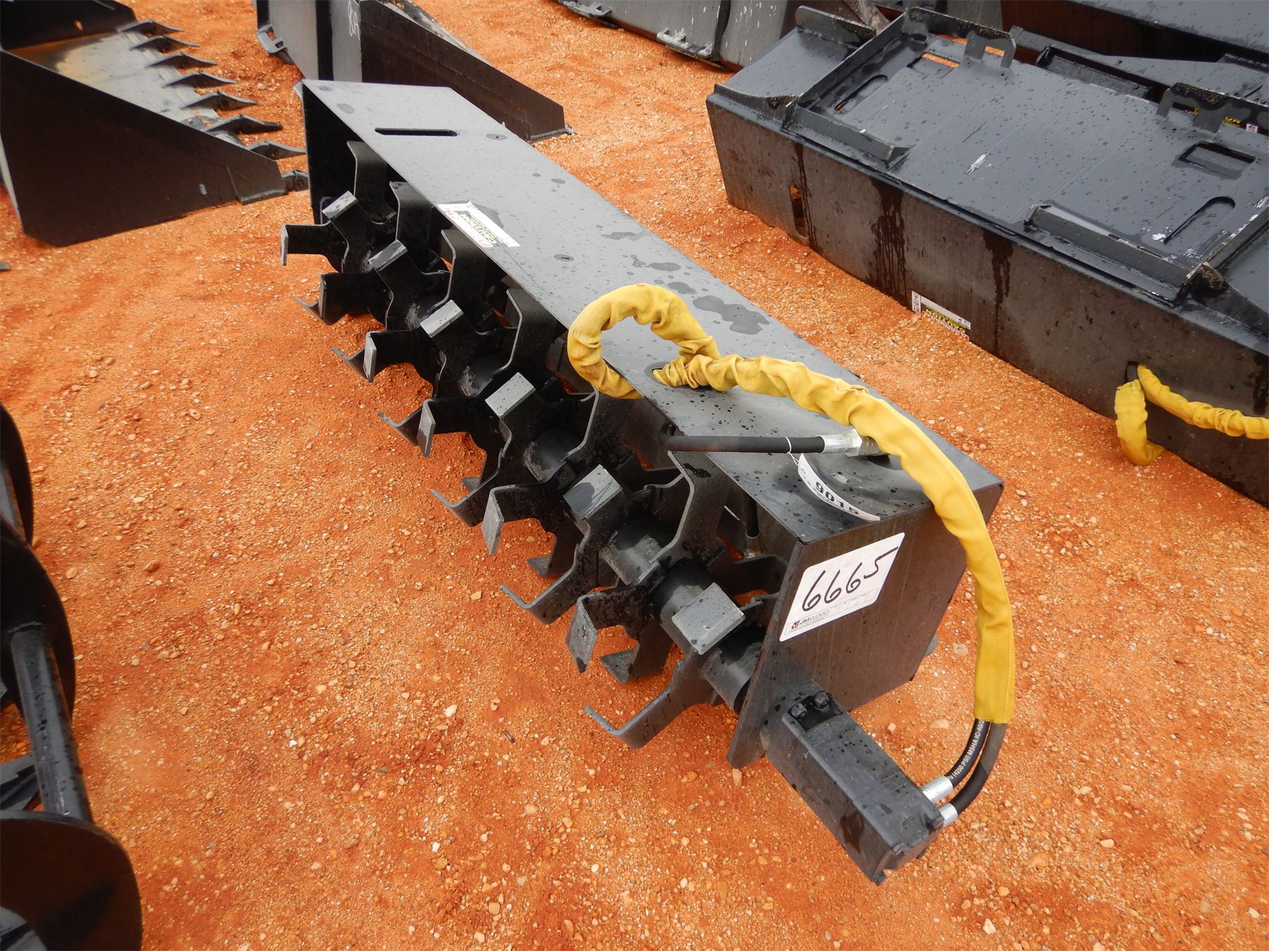 72" ROTOTILLER Skid Steer Attachment