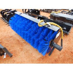 76" BROOM Skid Steer Attachment