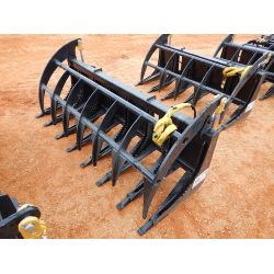 78" GRAPPLE RAKE Skid Steer Attachment