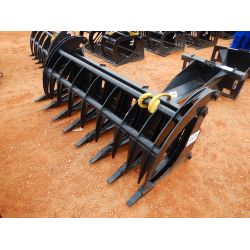 84" GRAPPLE RAKE Skid Steer Attachment