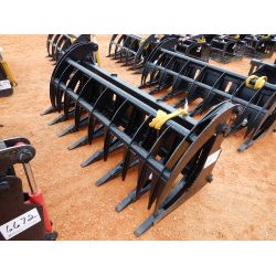 84" GRAPPLE RAKE Skid Steer Attachment