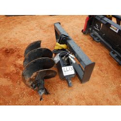 18" HYD AUGER  Skid Steer Attachment