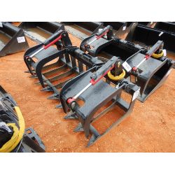 72" GRAPPLE RAKE Skid Steer Attachment