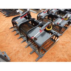80" GRAPPLE RACK Skid Steer Attachment