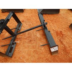 HAY SPEAR Skid Steer Attachment