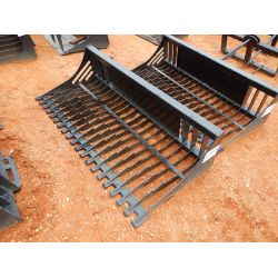 78" RAKE Skid Steer Attachment