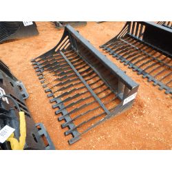 66" RAKE Skid Steer Attachment