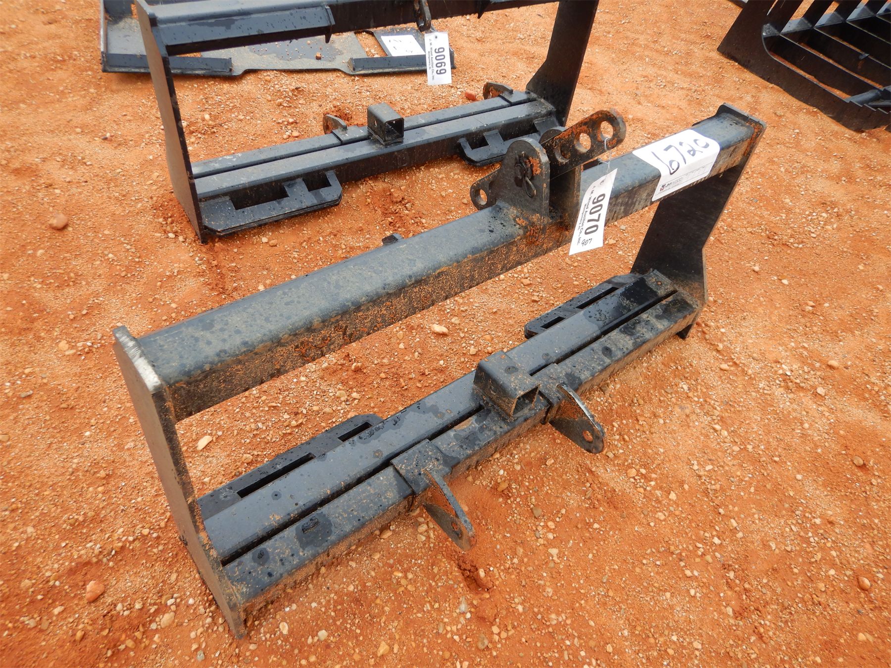 THREE POINT HITCH ATTACHMENT Skid Steer Attachment J.M. Wood Auction