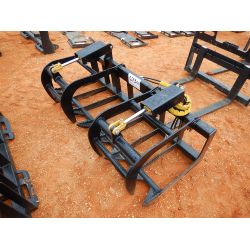 72" GRAPPLE RAKE Skid Steer Attachment