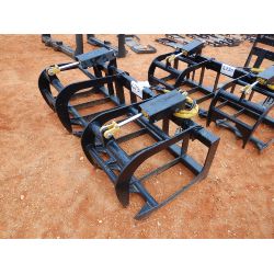 72" GRAPPLE RAKE Skid Steer Attachment