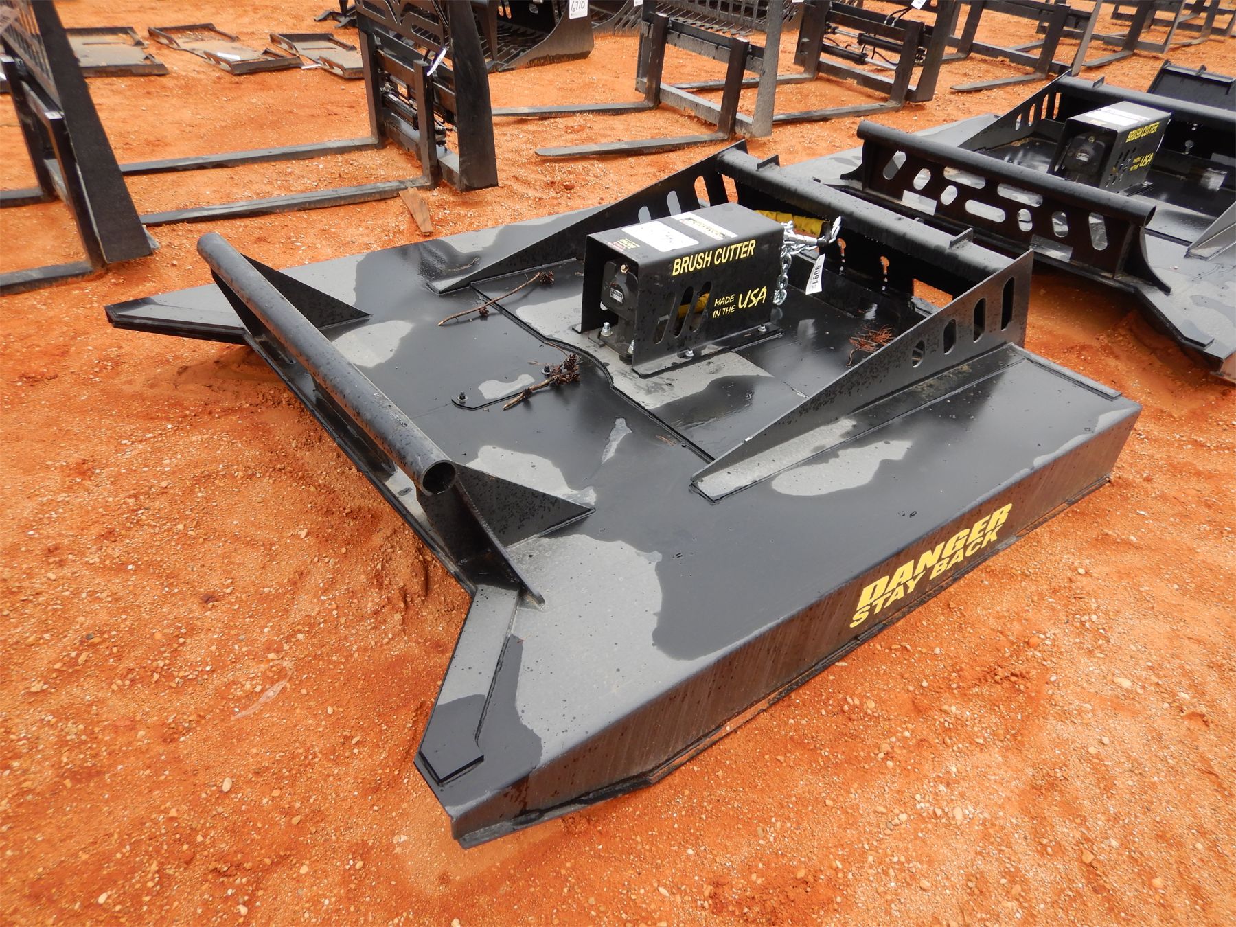 80" BRUSH CUTTER Skid Steer Attachment J.M. Wood Auction Company, Inc.