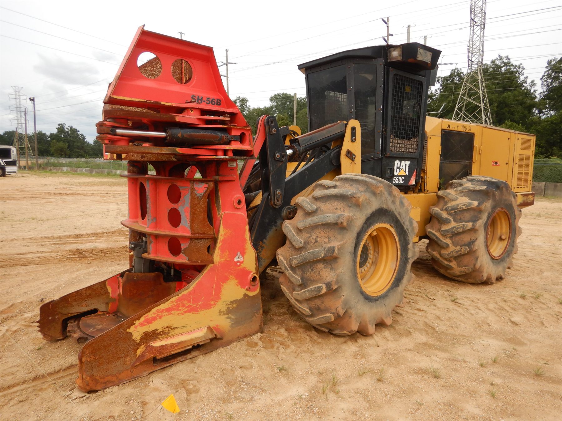2015 CATERPILLAR 553C Feller Buncher