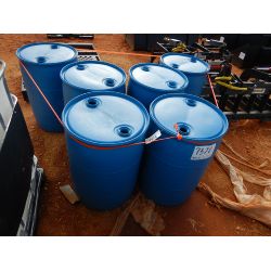 (6) 50 GALLON BARRELS Miscellaneous