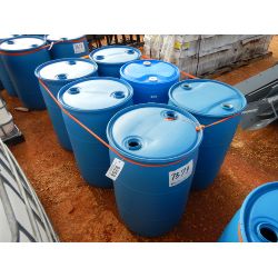 (6) 50 GALLON BARRELS Miscellaneous