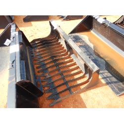 66" ROCK BUCKET Skid Steer Attachment